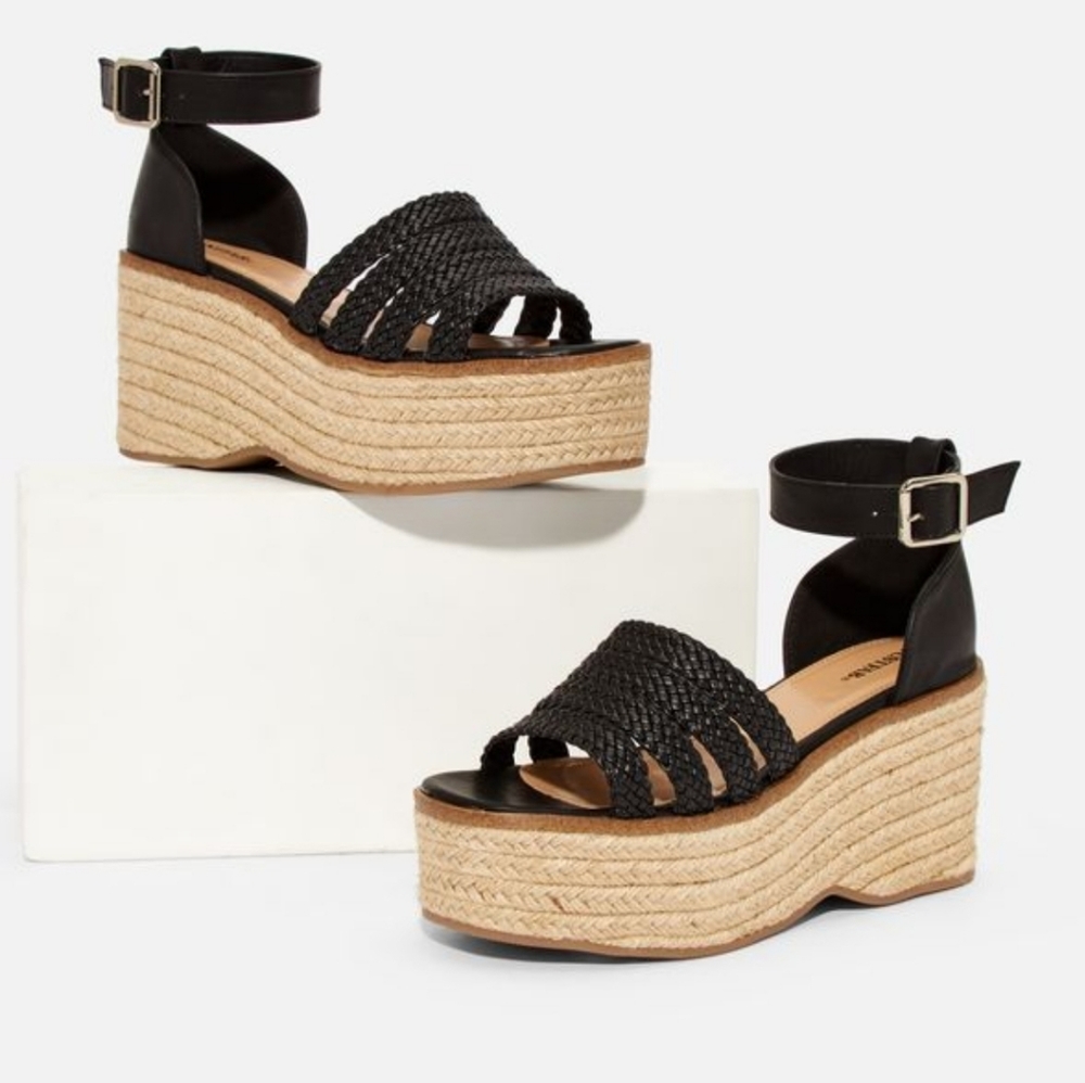 JustFab Platform Sandals